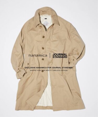 nanamica for JOURNAL STANDARD 2026年 FW 別注 "バルマカンコート"が9月中旬 発売 (ナナミカ ジャーナルスタンダード)