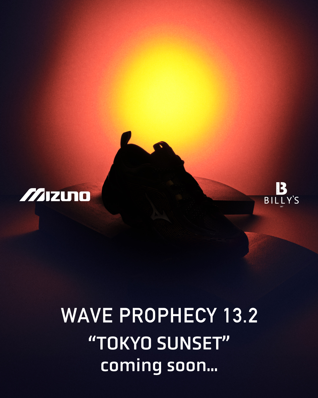 【BILLY’S EXCLUSIVE・2026年 7/24 発売】Mizuno WAVE PROPHECY 13.2 “Tokyo Sunset” (ビリーズ ミズノ ウェーブ プロフェシー “トウキョウサンセット”) [D1GA260H04]