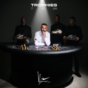 【海外 2026年 7/10 発売】Victor Solomon x NIKE "Trophies Collection - Black/Metallic Gold" (ヴィクター・ソロモン ナイキ "トロフィーコレクション") [IR2076-001/IR2074-002/IR2077-001]