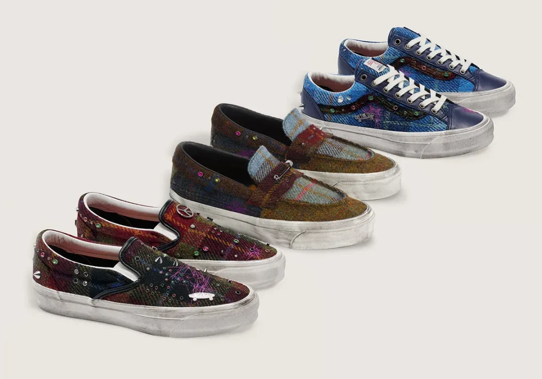 【2026年 9/24 発売予定】Harris Tweed x VANS 2026 FALL COLLECTION (ハリスツイード バンズ) [VN000E8VBIP/VN000E96BJN/VN000Y8MCYL]