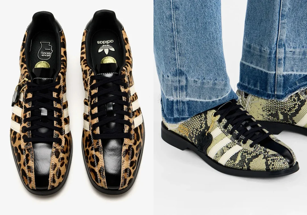 【2026年 8/1 発売】Brain Dead × adidas Originals SAMBA BOWLING “Cheetah/Snakeskin” (ブレインデッド アディダス オリジナルス サンバ ボウリング “チーター/スネークスキン”) [KH8143/KJ0662]