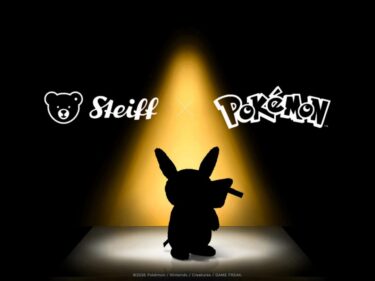 【限定1,996個】ポケモン ピカチュウ × シュタイフ 限定版コレクターズフィギュアが2026年 7/24 発売予定 (Pokemon Piakchu Steiff)