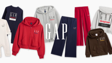 Gap、90年代のアーカイブロゴから着想を得たスウェットコレクションが発売 (ギャップ)