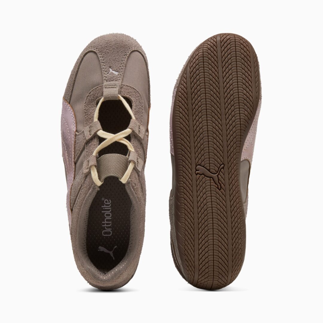 【2026年 7/24 発売】PUMA SPEEDCAT GO BRUSHED LUXE “Mouse Grey/Powder Pink” (プーマ スピードキャット ブラッシュド リュクス “グレー/ピンク”) [408995-01]