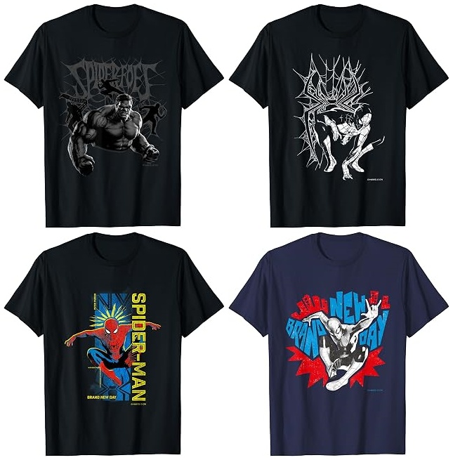 「スパイダーマン：ブランド・ニュー・デイ / Spider-Man: Brand New Day」MARVEL公式アパレルアイテムが発売 (マーベル)