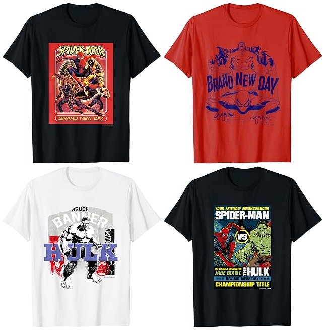 「スパイダーマン：ブランド・ニュー・デイ / Spider-Man: Brand New Day」MARVEL公式アパレルアイテムが発売 (マーベル)