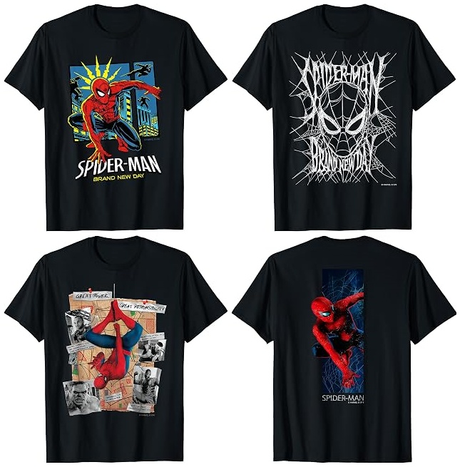 「スパイダーマン：ブランド・ニュー・デイ / Spider-Man: Brand New Day」MARVEL公式アパレルアイテムが発売 (マーベル)