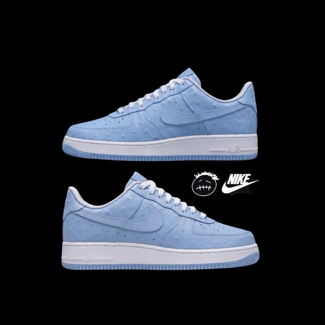 【2026年 秋 発売予定】Travis Scott/Cactus Jack × NIKE AIR FORCE 1 LOW “Ice Blue/Celestine Blue” (トラヴィス・スコット カクタスジャック ナイキ エア フォース 1 ロー “アイスブルー/セレスティンブルー”) [JF7727-400]