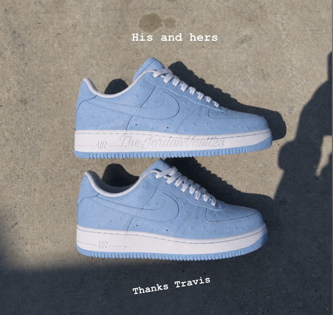 【2026年 秋 発売予定】Travis Scott/Cactus Jack × NIKE AIR FORCE 1 LOW “Ice Blue/Celestine Blue” (トラヴィス・スコット カクタスジャック ナイキ エア フォース 1 ロー “アイスブルー/セレスティンブルー”) [JF7727-400]