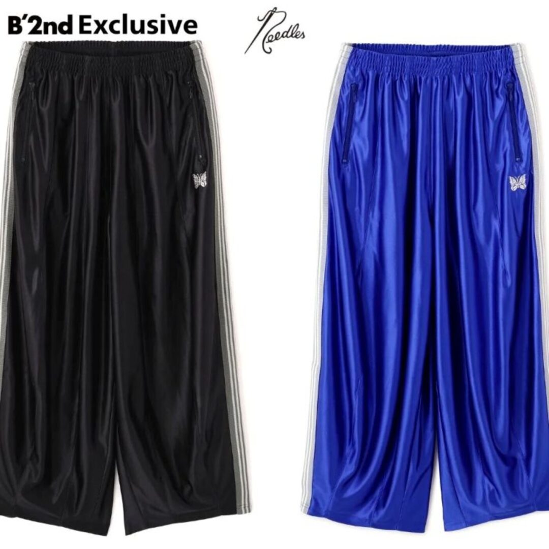 NEEDLES × B’2nd 2026 FW 別注 “H.D.TRACK PANT - TRICOT SATEEN”が8月中旬 発売 (ニードルズ ビーセカンド)