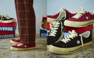 【2026年 8/7 発売】CONVERSE ONE STAR AGED SUEDE AG (コンバース ワンスター エイジド スエード) [33703200/33703201]