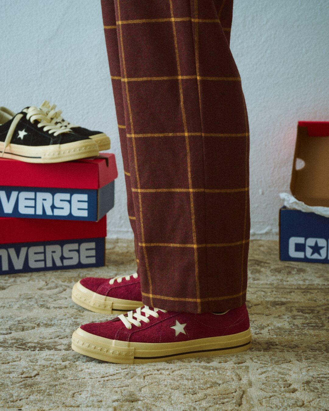 【2026年 8/7 発売】CONVERSE ONE STAR AGED SUEDE AG (コンバース ワンスター エイジド スエード) [33703200/33703201]