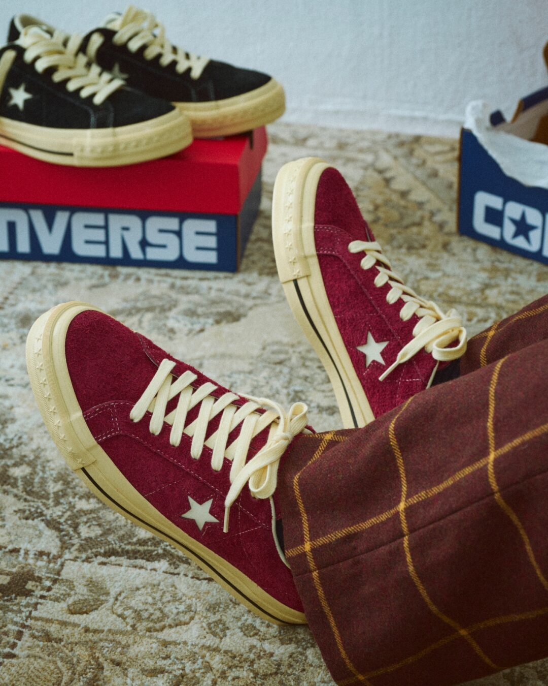 【2026年 8/7 発売】CONVERSE ONE STAR AGED SUEDE AG (コンバース ワンスター エイジド スエード) [33703200/33703201]