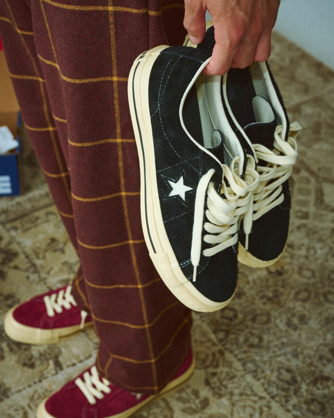 【2026年 8/7 発売】CONVERSE ONE STAR AGED SUEDE AG (コンバース ワンスター エイジド スエード) [33703200/33703201]
