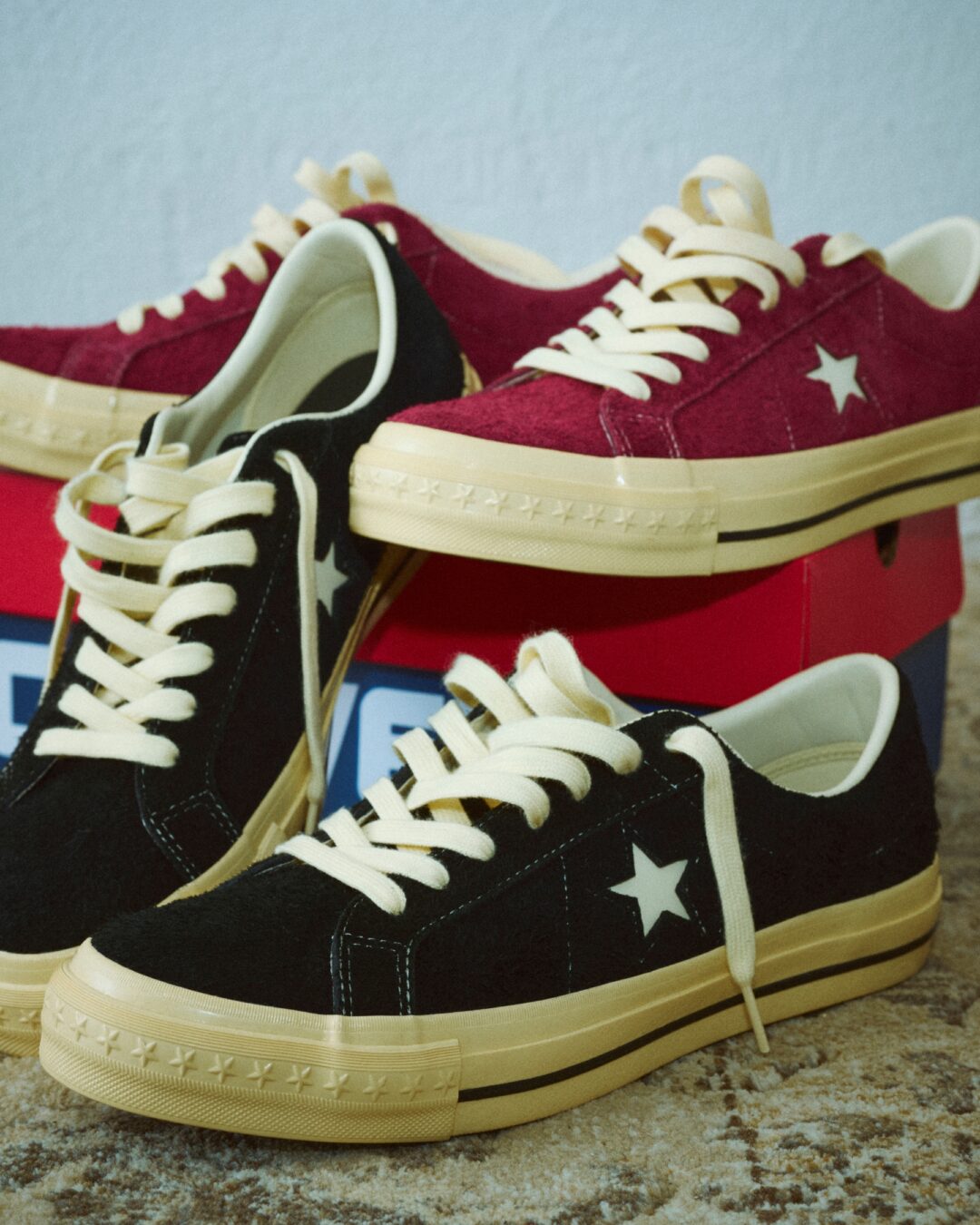 【2026年 8/7 発売】CONVERSE ONE STAR AGED SUEDE AG (コンバース ワンスター エイジド スエード) [33703200/33703201]