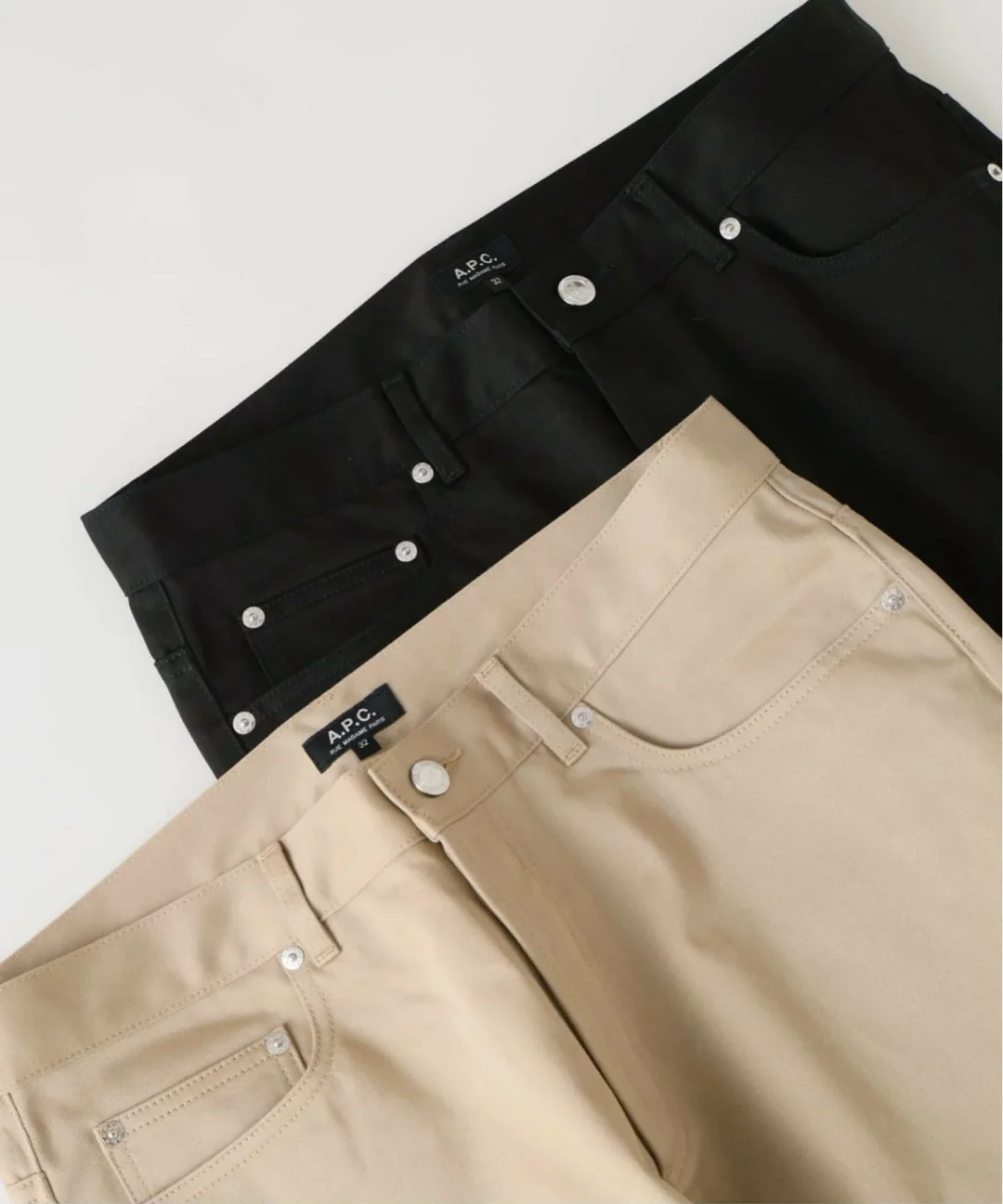 EDIFICE × A.P.C. 2026 FW 別注 “Satin Jacket & Satin Jean”が8月中旬 発売 (エディフィス アーペーセー)