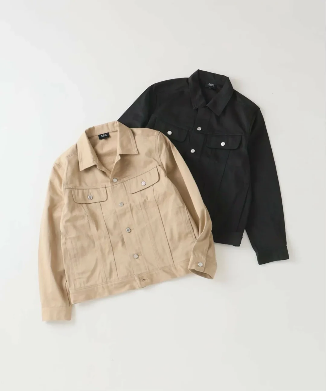 EDIFICE × A.P.C. 2026 FW 別注 “Satin Jacket & Satin Jean”が8月中旬 発売 (エディフィス アーペーセー)