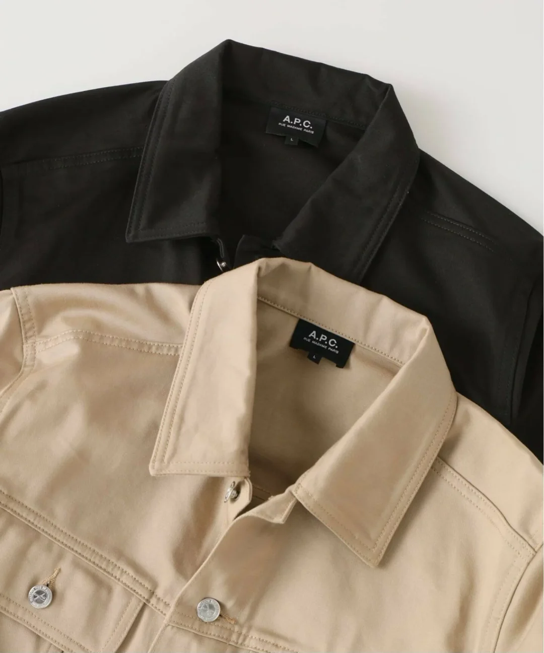 EDIFICE × A.P.C. 2026 FW 別注 “Satin Jacket & Satin Jean”が8月中旬 発売 (エディフィス アーペーセー)