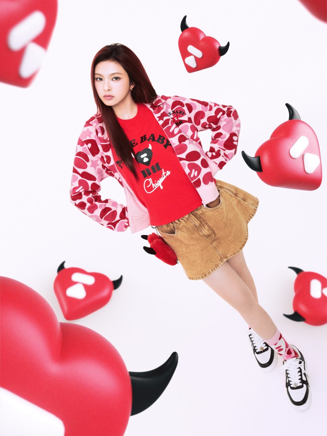 APEE × BABYMONSTER CAPSULE COLLECTIONが2026年 7/18 発売 (エイピー K-POPガールズグループ ベイビーモンスター)