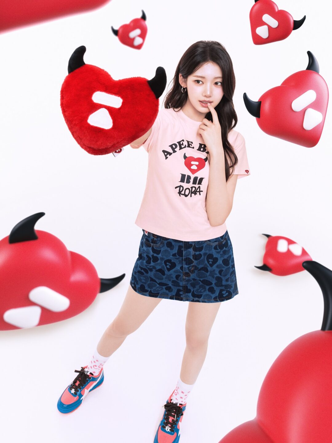 APEE × BABYMONSTER CAPSULE COLLECTIONが2026年 7/18 発売 (エイピー K-POPガールズグループ ベイビーモンスター)