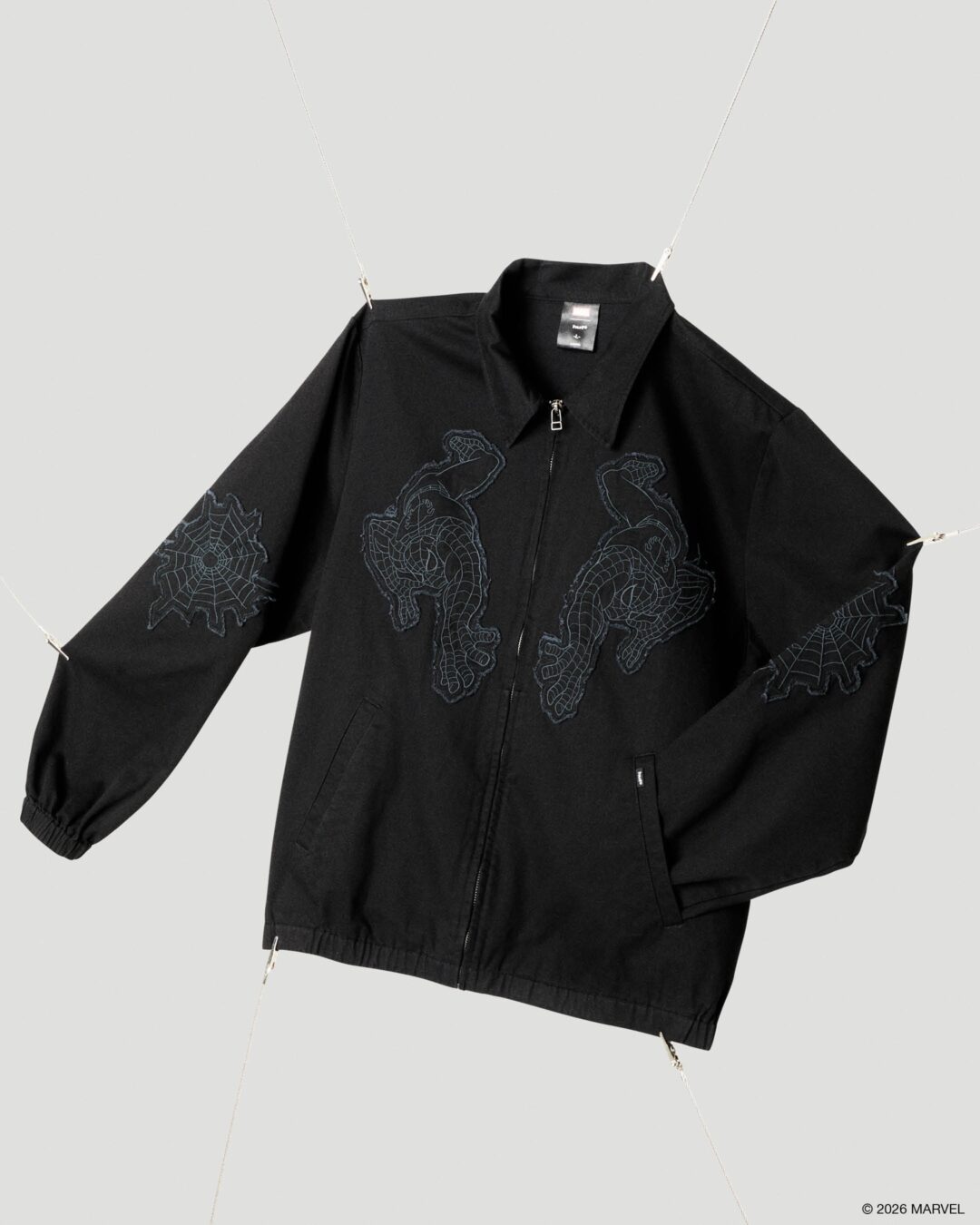 歴代のSpider-Manシリーズからインスピレーションを得た HUF × MARVEL COLLECTIONが2026年 7/24 発売 (スパイダーマン ハフ マーベル コレクション)