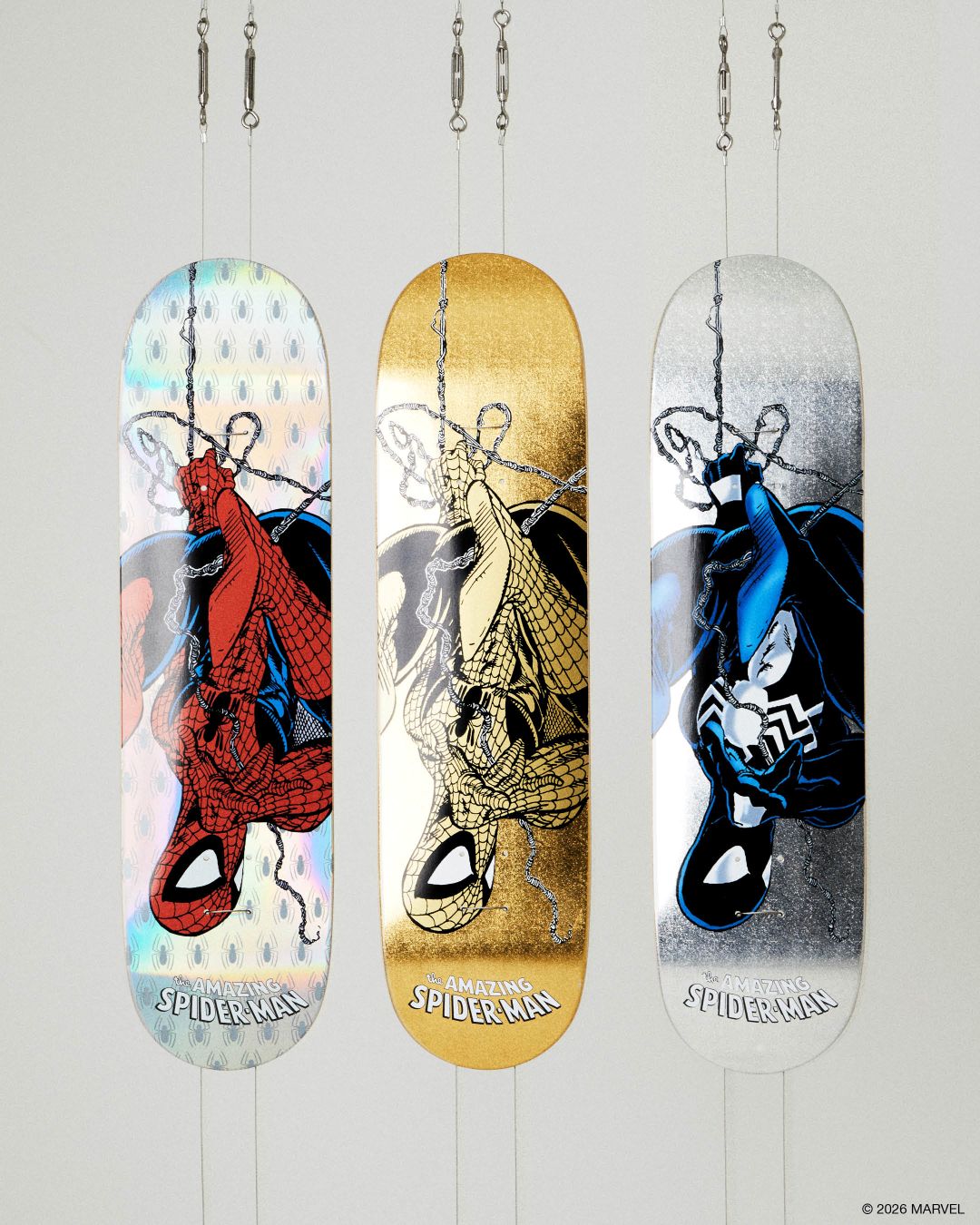 歴代のSpider-Manシリーズからインスピレーションを得た HUF × MARVEL COLLECTIONが2026年 7/24 発売 (スパイダーマン ハフ マーベル コレクション)