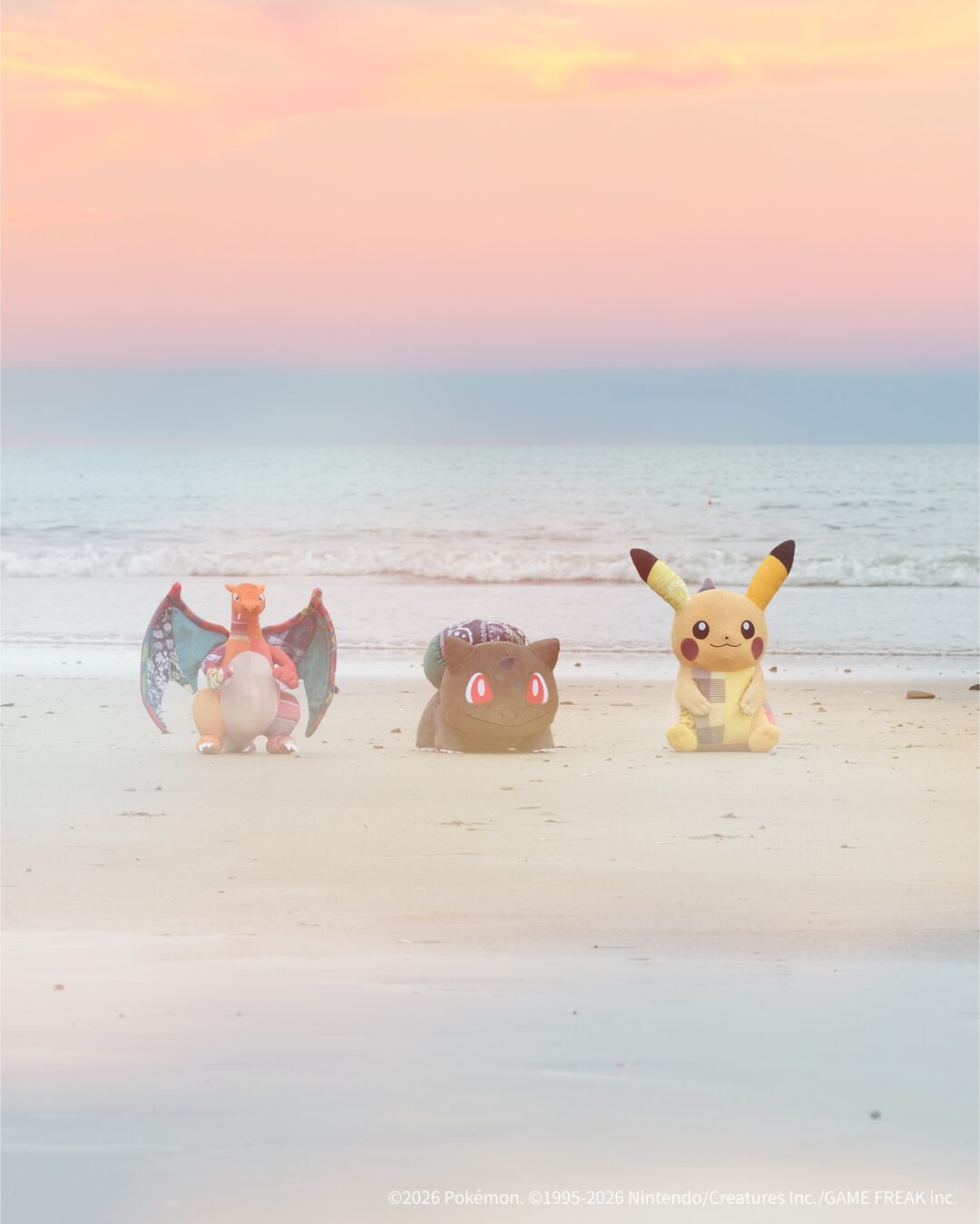 ポケモン × Sean Wotherspoonがディレクションを手がけたぬいぐるみが2026年 7/23 10:00~受注販売 (Pokemon ショーン・ウェザースプーン)