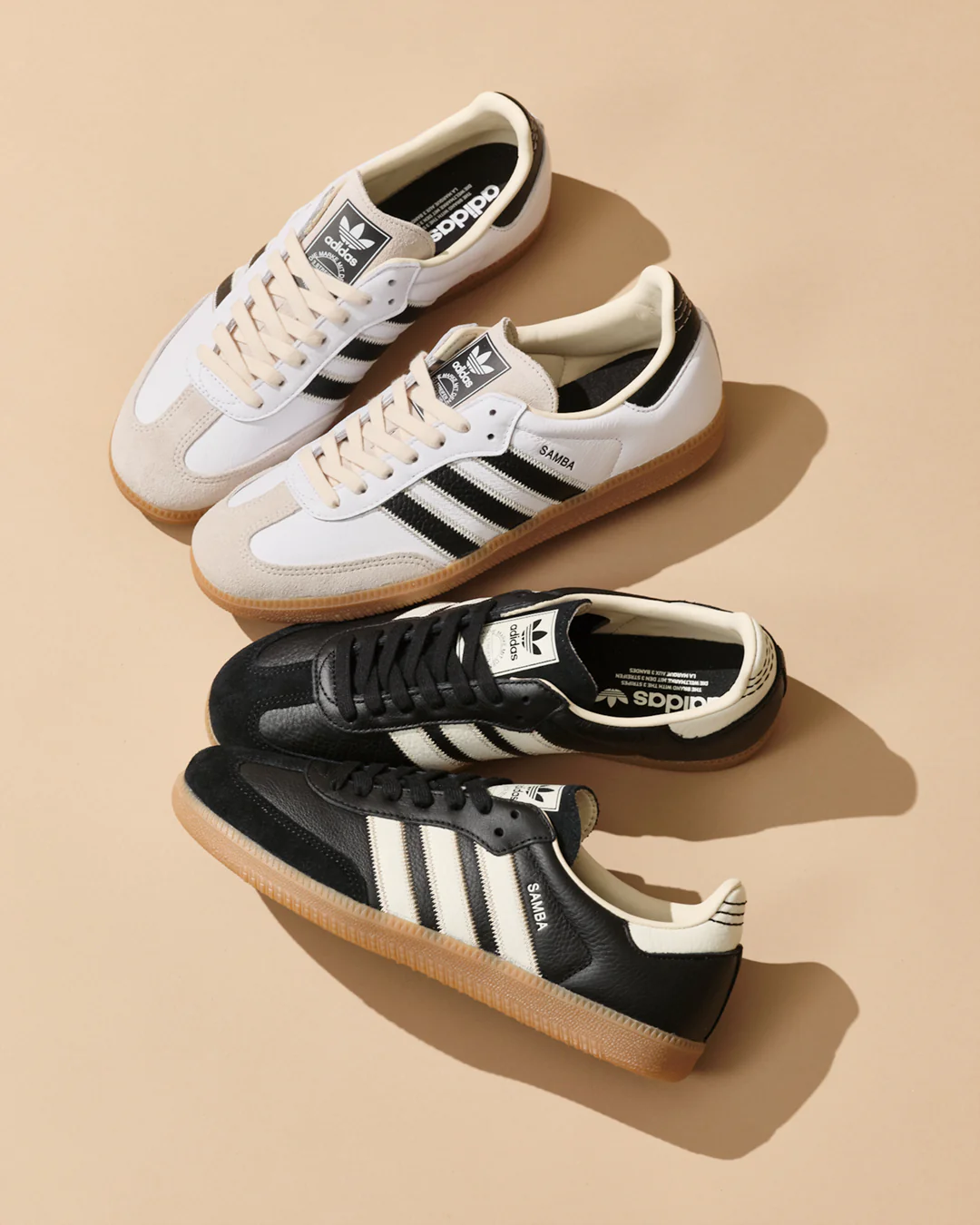 【KICKS LAB. EXCLUSIVE・2026年 7/18 発売】adidas Originals SAMBA OG “Black/White/Gum” (キックスラボ アディダス オリジナルス サンバ “ブラック/ホワイト/ガム”) [KK2275/KK2276]