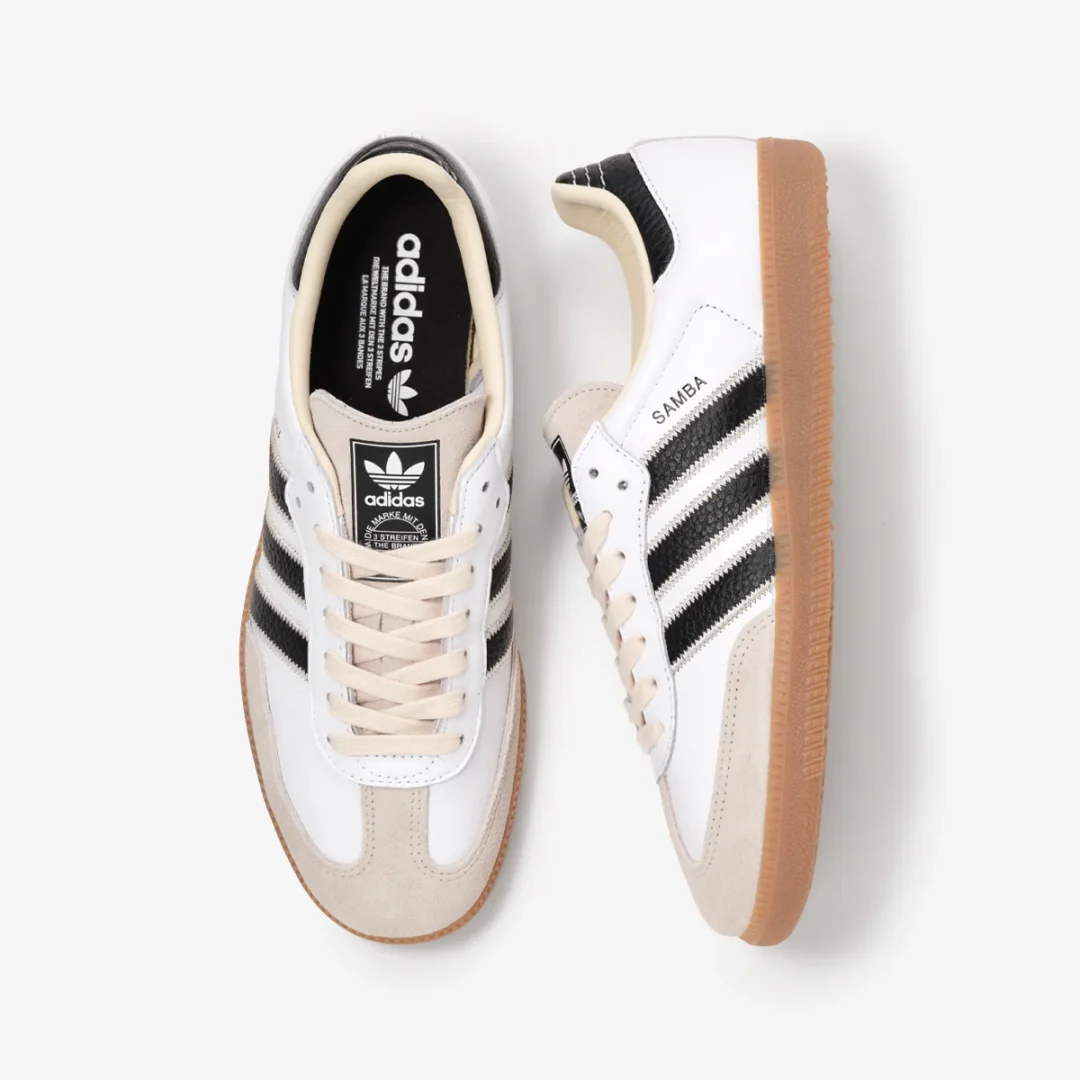 【KICKS LAB. EXCLUSIVE・2026年 7/18 発売】adidas Originals SAMBA OG “Black/White/Gum” (キックスラボ アディダス オリジナルス サンバ “ブラック/ホワイト/ガム”) [KK2275/KK2276]
