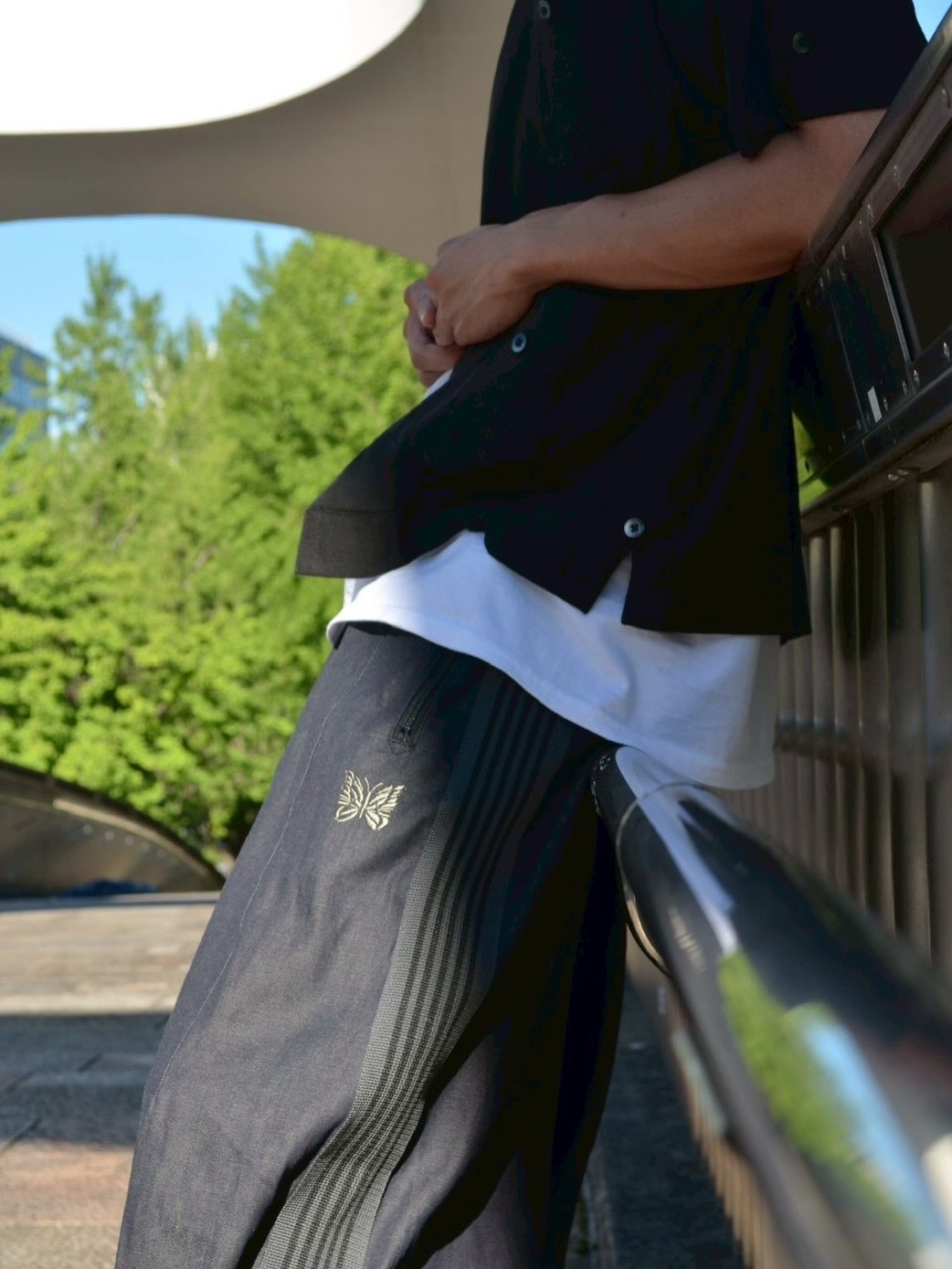 NEEDLES × BEAVER 2026 別注 “H.D Track Pant – Denim”が発売 (ニードルズ ビーバー)