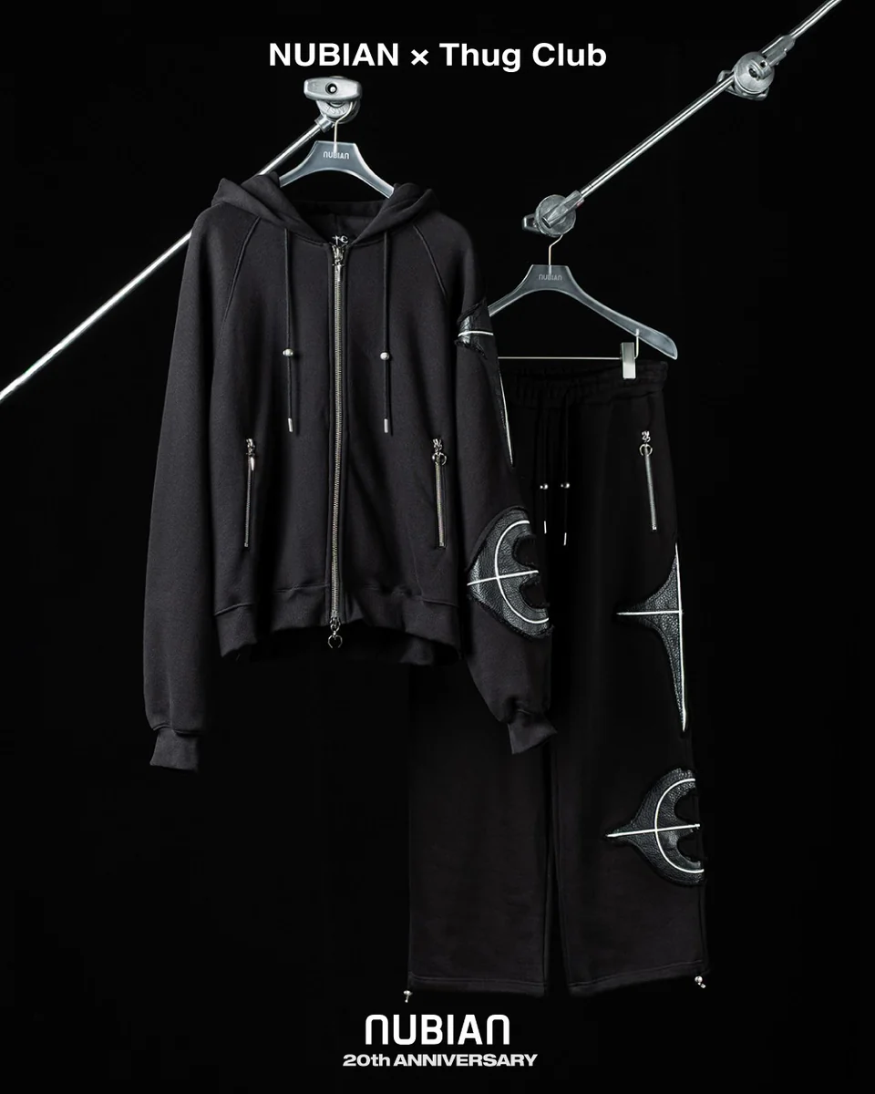 NUBIAN設立20周年を記念した「MASU / Thug Club / MM6 Maison Margiela / Y.A.R.N.」コラボレーションが2026年 7/4 発売 (ヌビアン)