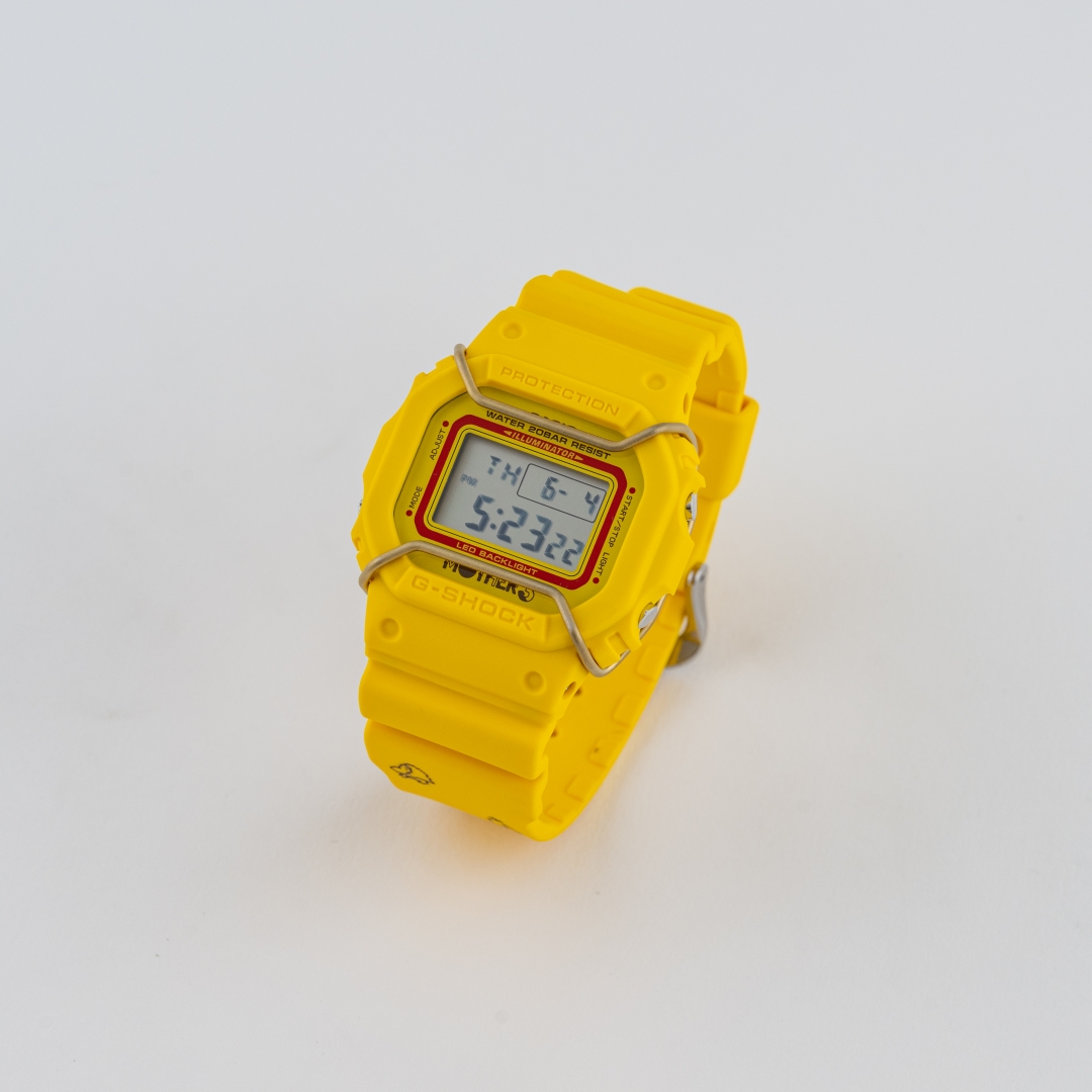 RPGゲーム「MOTHER 3」20周年記念 × G-SHOCK “DW-5600MOT26-9JR”が抽選販売 (マザー Gショック ジーショック)