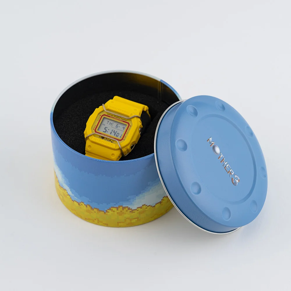 RPGゲーム「MOTHER 3」20周年記念 × G-SHOCK “DW-5600MOT26-9JR”が抽選販売 (マザー Gショック ジーショック)