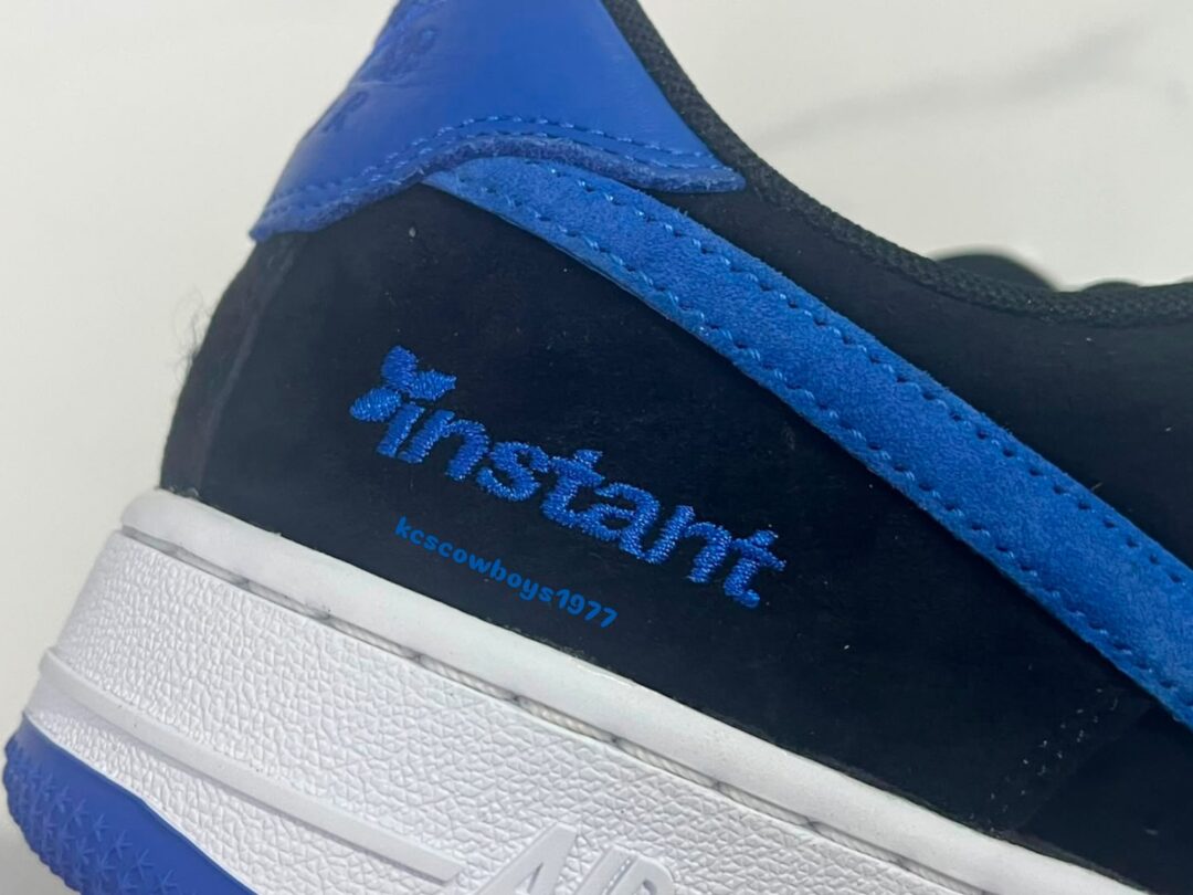 【リーク】instant x NIKE SB AIR FORCE 1 LOW “Color of the Month/Black/Royal” (インスタント ナイキ エア フォース 1 ロー “カラー オブ ザ マンス/ブラック/ロイヤル”)