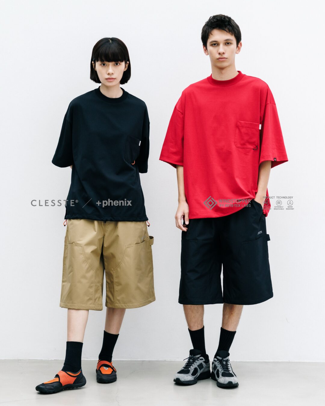CLESSTE × Plus Phenix 2026 SS 別注 “WINDSTOPPER by GORE-TEX LABS CITY DOUBLE KNEE WORKER HALF PANTS”が7/22 発売 (クレスト プラスフェニックス ゴアテックス ウィンドストッパー パンツ)
