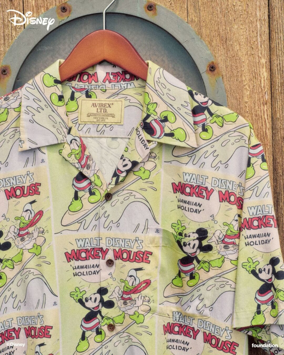 Disney × AVIREX ’26 MID SUMMER COLLECTIONが2026年 7/25 発売 (ディズニー アヴィレックス “ミッド サマー コレクション”)