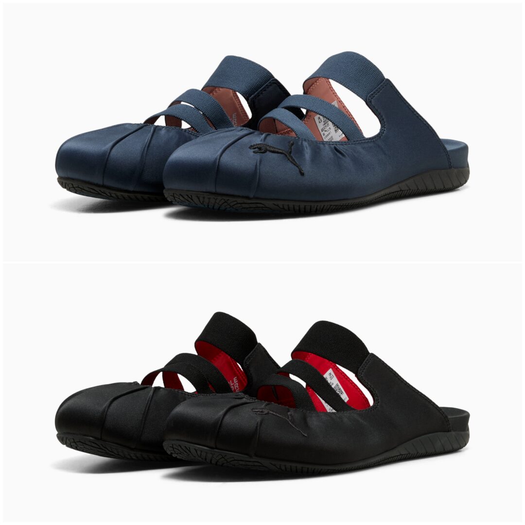 【2026年 8/1 発売】PUMA SPEEDCAT MULE SATIN “Blue Grey/Black” (プーマ ミュール サテン) [409911-01/409911-02]