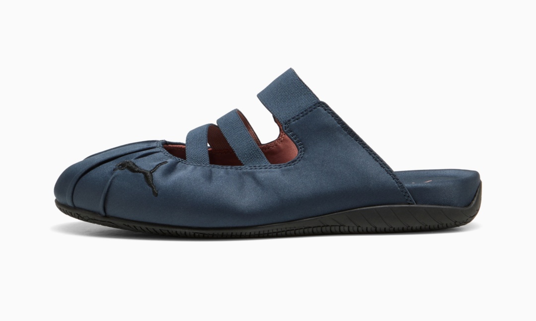 【2026年 8/1 発売】PUMA SPEEDCAT MULE SATIN “Blue Grey/Black” (プーマ ミュール サテン) [409911-01/409911-02]