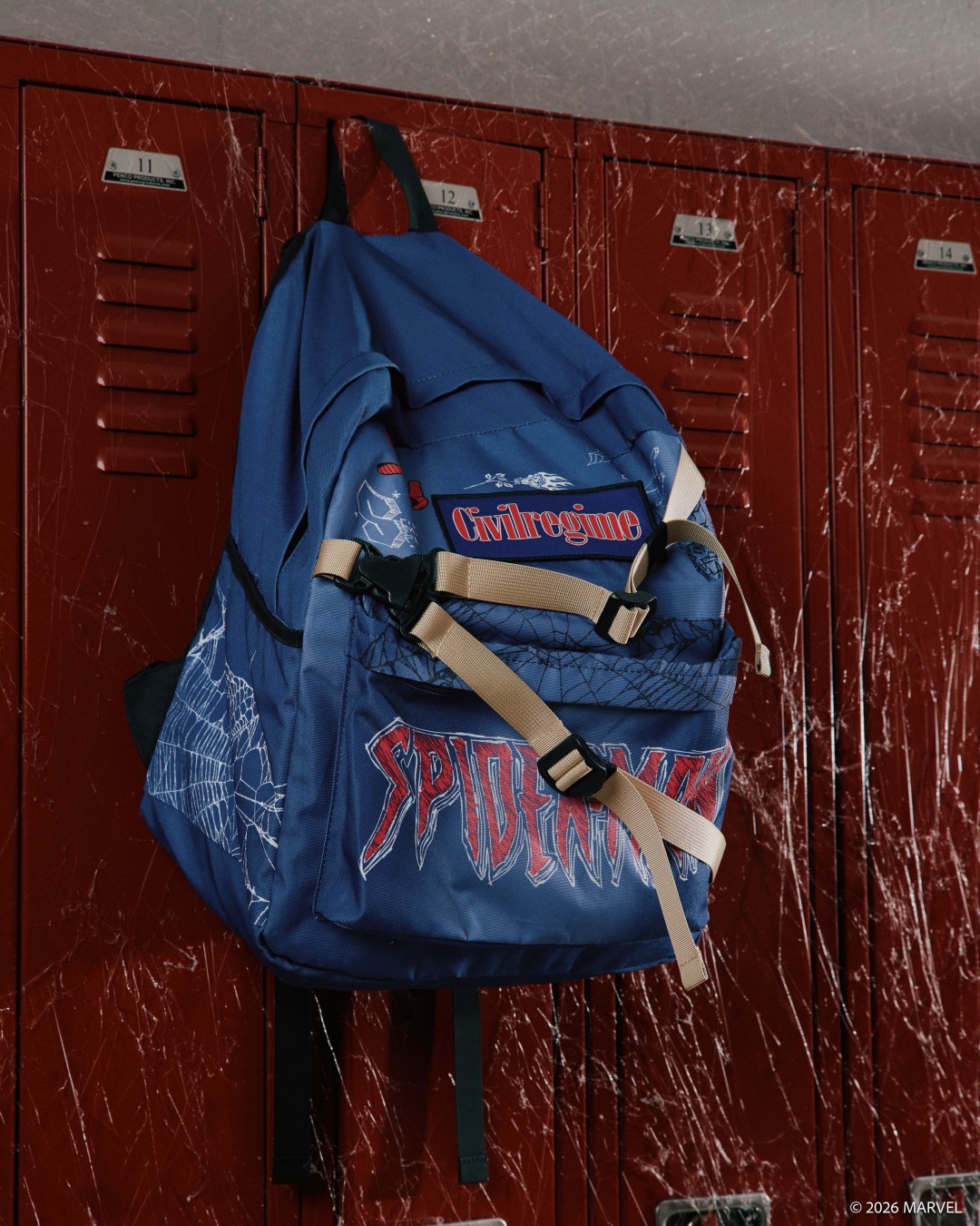 Civil Regime × Spider-Man コラボコレクションが2026年 7/24 発売 (シヴィル・レジーム スパイダーマン)