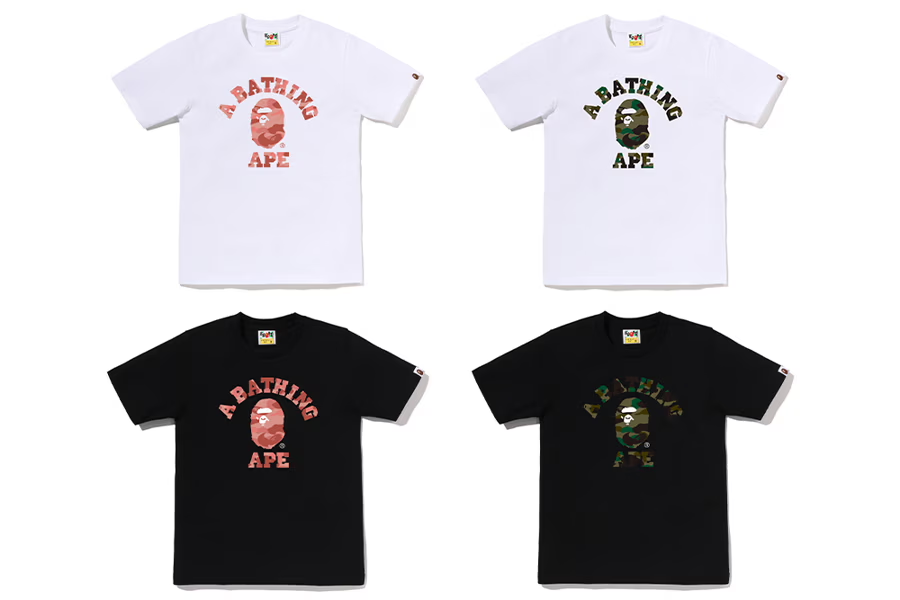 A BATHING APE “LADIES’ 1ST CAMO PINK COLLECTION”が2026年 7/10 & 7/11 発売 (ア ベイシング エイプ レディース ファスト カモ ピンク コレクション)