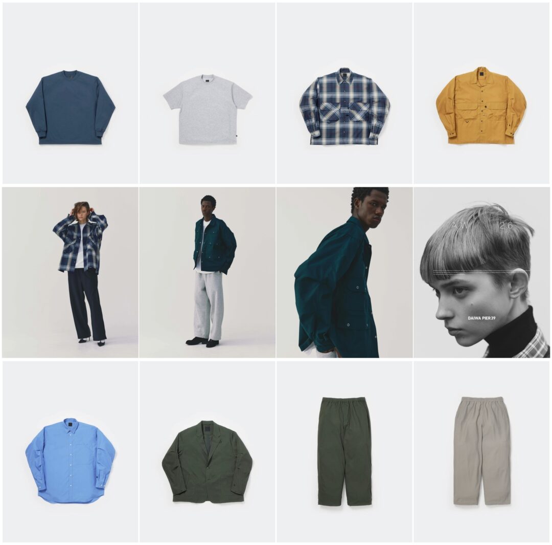 DAIWA PIER39 2026 AW COLLECTION 1st Deliveryが7/25 発売 (ダイワピア 39 2026年 秋冬)