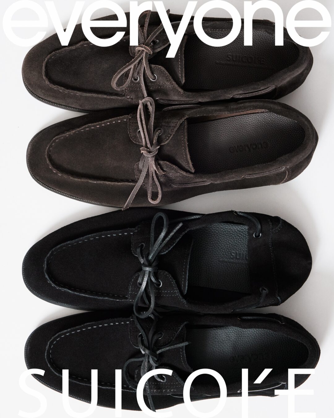 everyone × SUICOKE “Suede Deck Shoes”が2026年 7/16 20:00 発売 (エブリワン スイコック “スエード デッキ シューズ”)