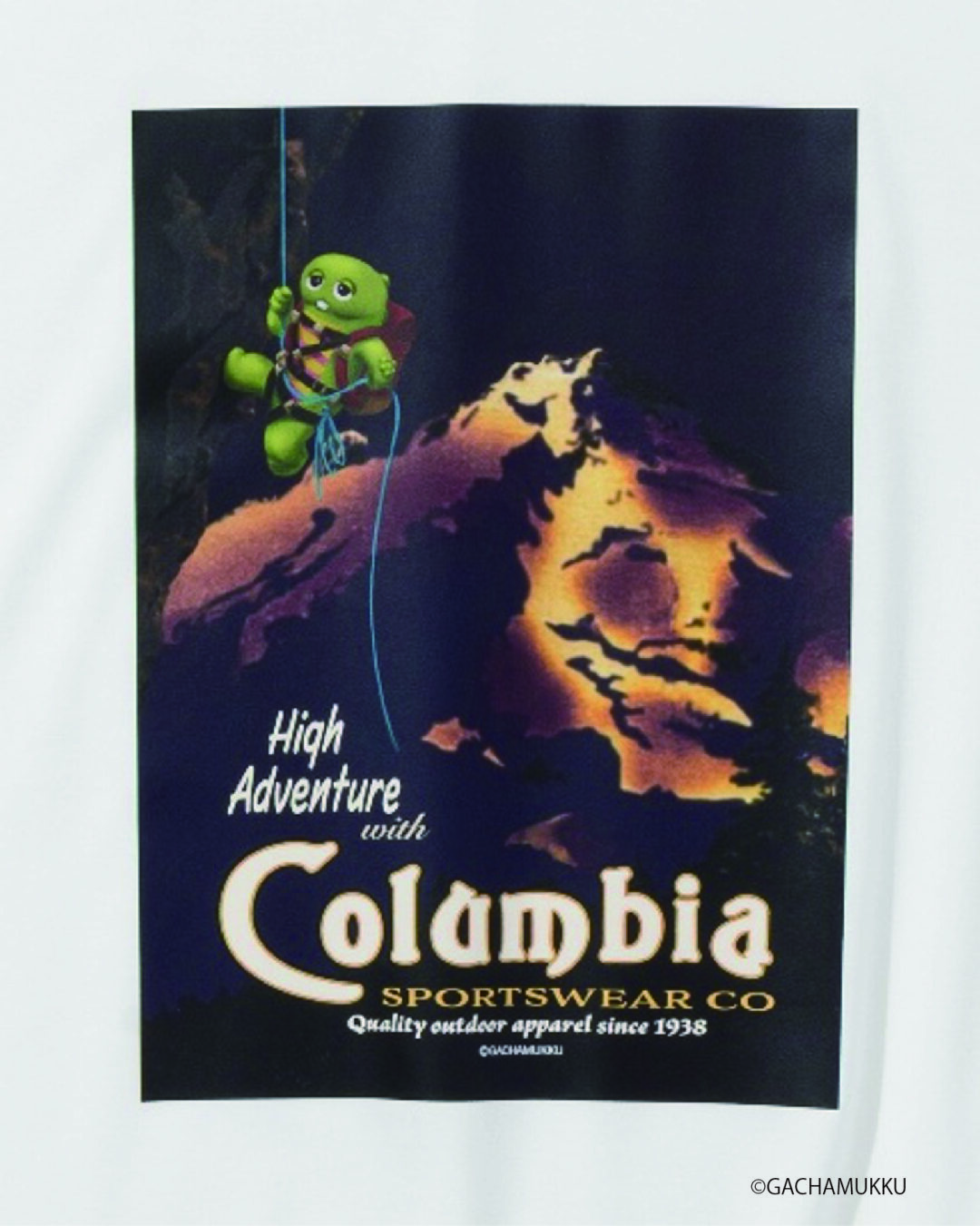 コロンビア × ガチャピン・ムック “マウンテンコレクション”が2026年 7/31 発売 (Columbia Mountain Collection)