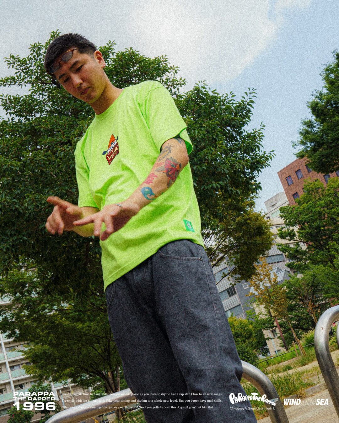 WIND AND SEA × パラッパラッパー 2026 FW コラボが8/19 発売 (ウィンダンシー PARAPPA THE RAPPER)