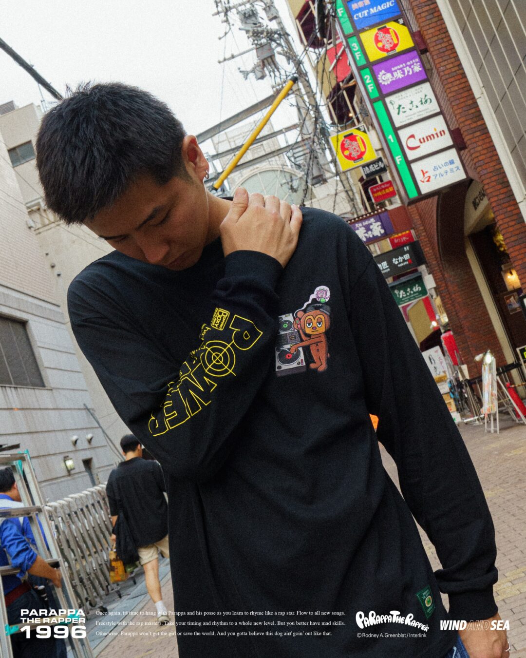 WIND AND SEA × パラッパラッパー 2026 FW コラボが8/19 発売 (ウィンダンシー PARAPPA THE RAPPER)