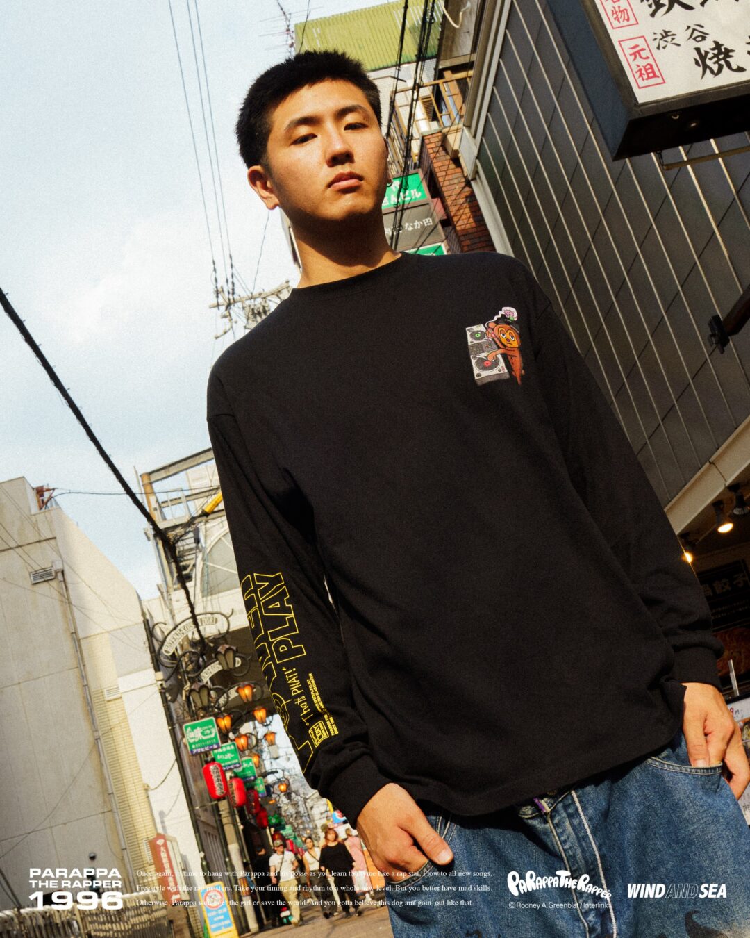 WIND AND SEA × パラッパラッパー 2026 FW コラボが8/19 発売 (ウィンダンシー PARAPPA THE RAPPER)