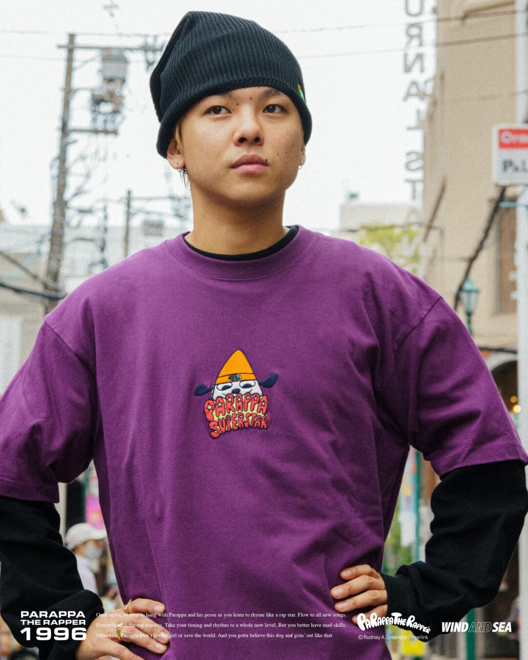 WIND AND SEA × パラッパラッパー 2026 FW コラボが8/19 発売 (ウィンダンシー PARAPPA THE RAPPER)