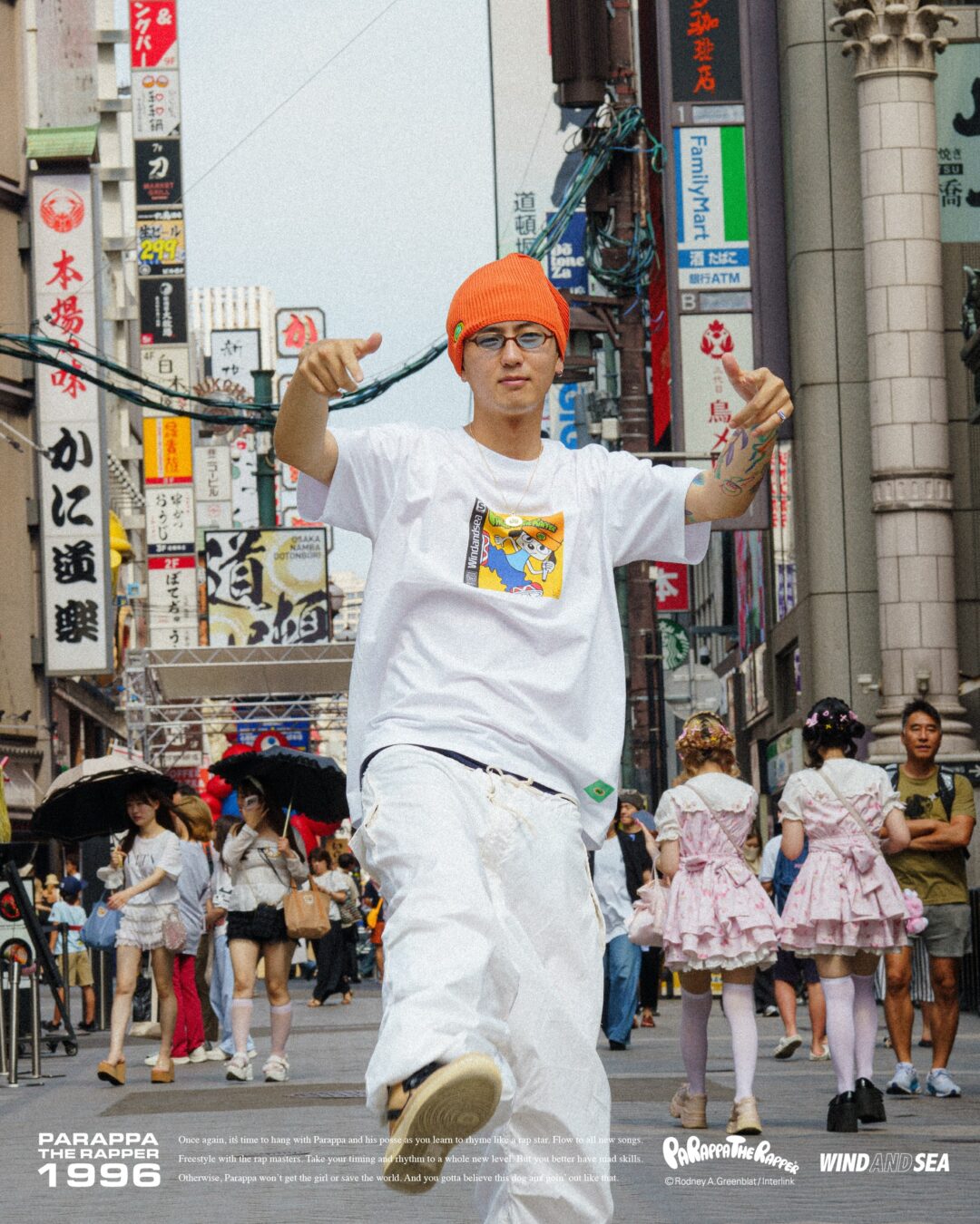 WIND AND SEA × パラッパラッパー 2026 FW コラボが8/19 発売 (ウィンダンシー PARAPPA THE RAPPER)