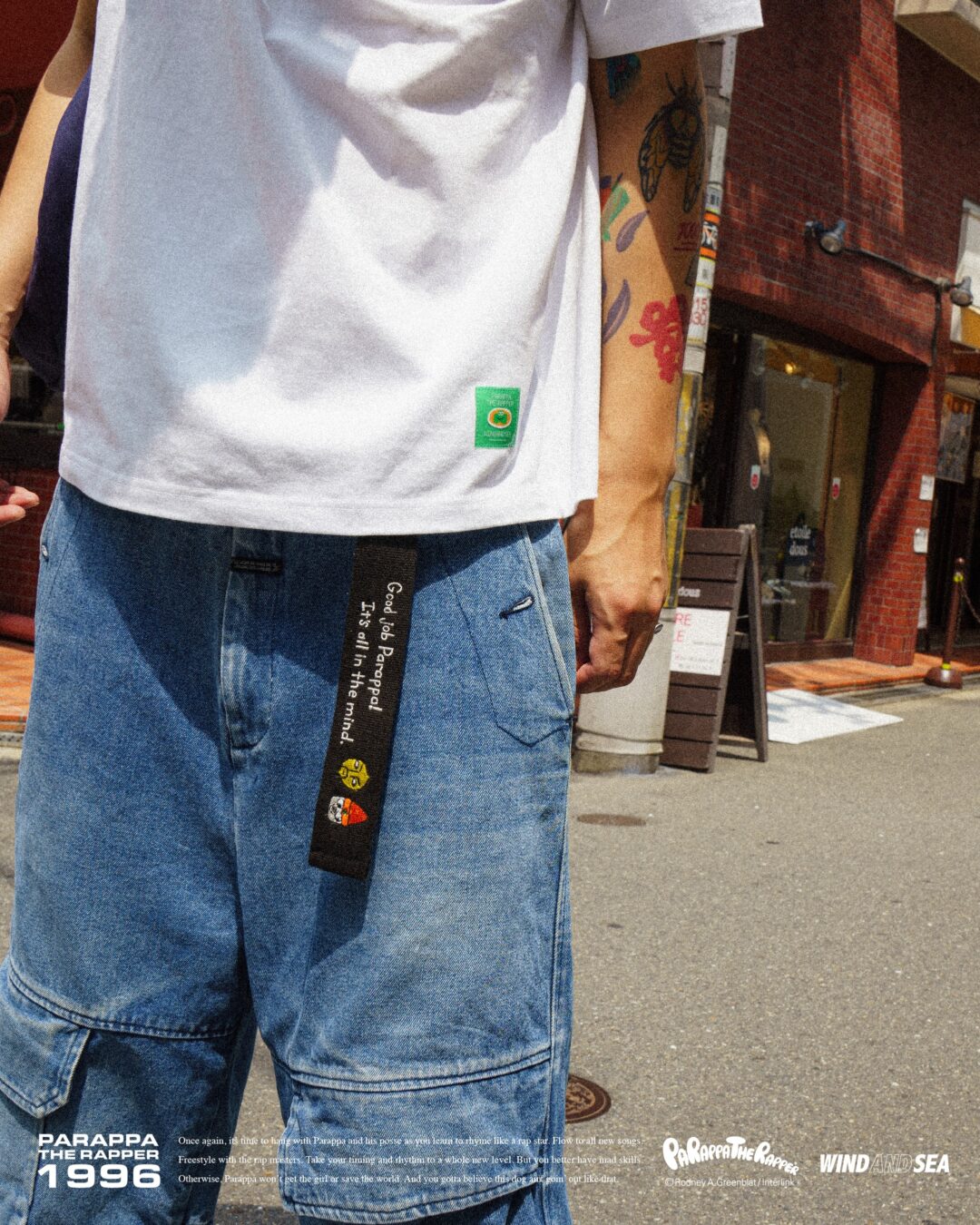 WIND AND SEA × パラッパラッパー 2026 FW コラボが8/19 発売 (ウィンダンシー PARAPPA THE RAPPER)