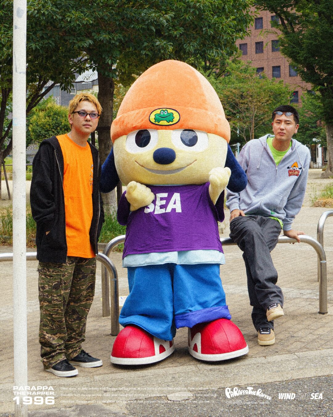 WIND AND SEA × パラッパラッパー 2026 FW コラボが8/19 発売 (ウィンダンシー PARAPPA THE RAPPER)